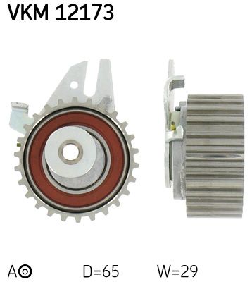 SKF VKM 12173 Tensioner Pulley, timing belt