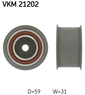 SKF VKM 21202 Deflection Pulley/Guide Pulley, timing belt