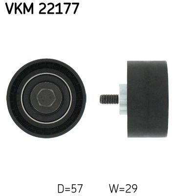 SKF VKM 22177 Deflection Pulley/Guide Pulley, timing belt