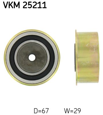 SKF VKM 25211 Deflection Pulley/Guide Pulley, timing belt