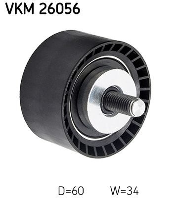 SKF VKM 26056 Deflection Pulley/Guide Pulley, timing belt