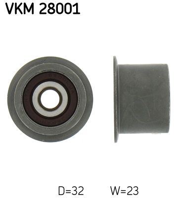 SKF VKM 28001 Deflection Pulley/Guide Pulley, timing belt