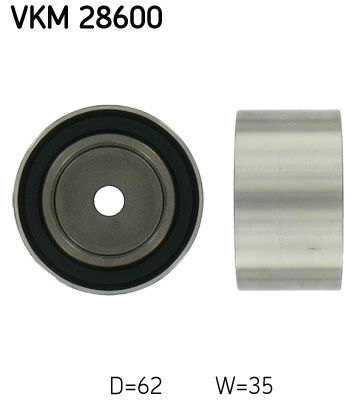 SKF VKM 28600 Deflection Pulley/Guide Pulley, timing belt