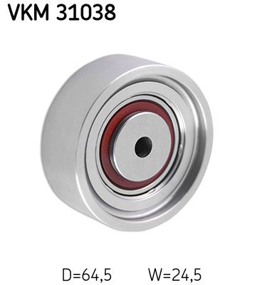 SKF VKM 31038 Deflection/Guide Pulley, V-ribbed belt
