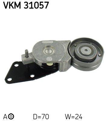 Belt Tensioner, V-ribbed belt SKF VKM 31057