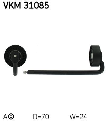 SKF VKM 31085 Belt Tensioner, V-ribbed belt