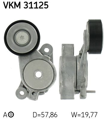 SKF VKM 31125 Belt Tensioner, V-ribbed belt