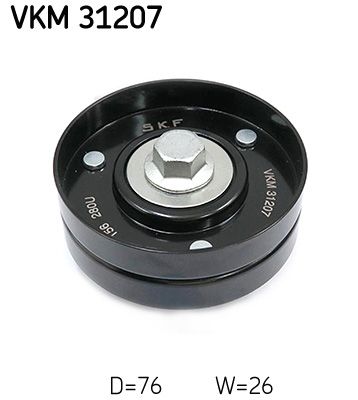 SKF VKM 31207 Deflection/Guide Pulley, V-ribbed belt