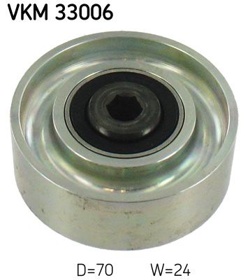 SKF VKM 33006 Deflection/Guide Pulley, V-ribbed belt