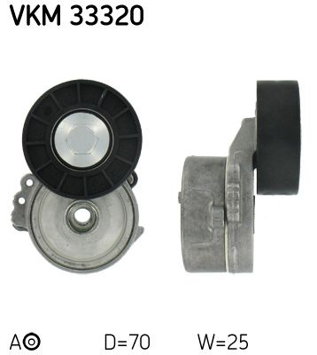 SKF VKM 33320 Belt Tensioner, V-ribbed belt