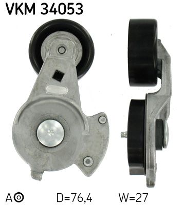 Belt Tensioner, V-ribbed belt SKF VKM 34053