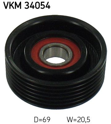 SKF VKM 34054 Deflection/Guide Pulley, V-ribbed belt