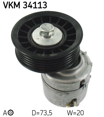 Belt Tensioner, V-ribbed belt SKF VKM 34113