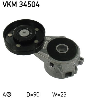 Belt Tensioner, V-ribbed belt SKF VKM 34504