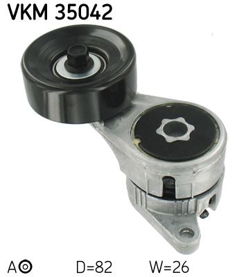 Belt Tensioner, V-ribbed belt SKF VKM 35042
