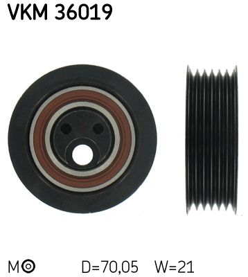 Belt Tensioner, V-ribbed belt SKF VKM 36019