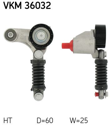 SKF VKM 36032 Belt Tensioner, V-ribbed belt