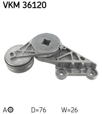 SKF VKM 36120 Belt Tensioner, V-ribbed belt