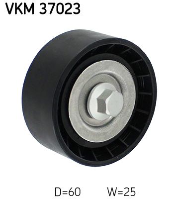 SKF VKM 37023 Deflection/Guide Pulley, V-ribbed belt