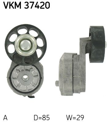 Belt Tensioner, V-ribbed belt SKF VKM 37420
