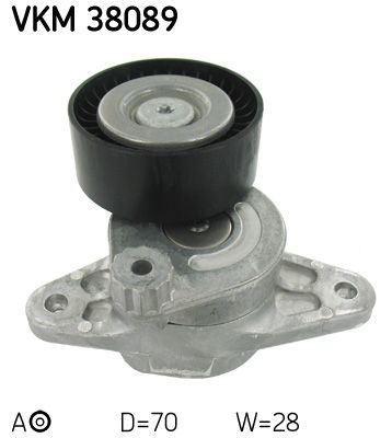 Belt Tensioner, V-ribbed belt SKF VKM 38089