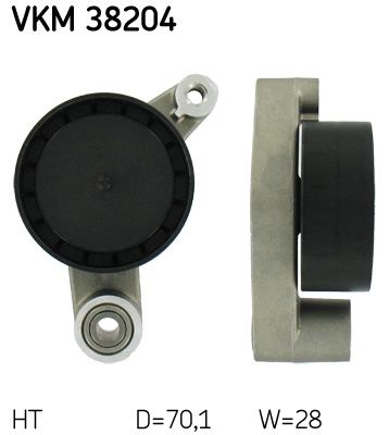 SKF VKM 38204 Belt Tensioner, V-ribbed belt