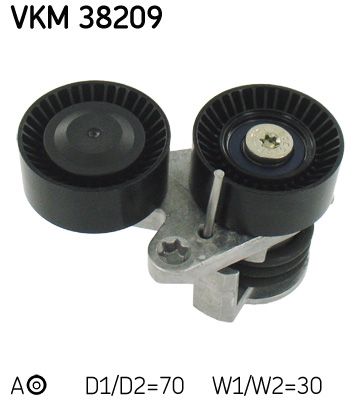 Belt Tensioner, V-ribbed belt SKF VKM 38209