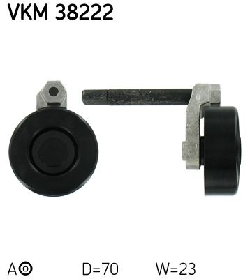 Belt Tensioner, V-ribbed belt SKF VKM 38222