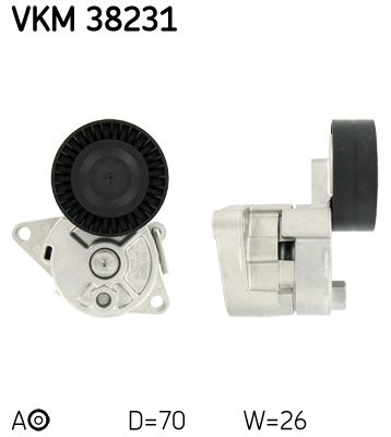SKF VKM 38231 Belt Tensioner, V-ribbed belt