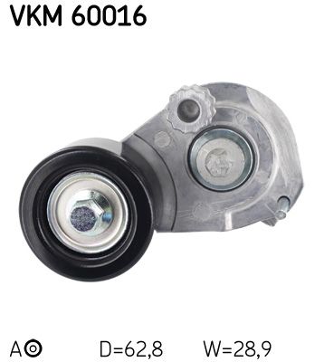 Belt Tensioner, V-ribbed belt SKF VKM 60016