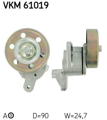 SKF VKM 61019 Belt Tensioner, V-ribbed belt