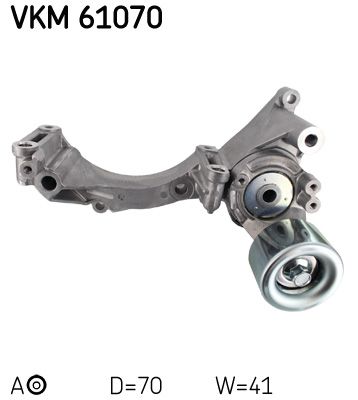 Belt Tensioner, V-ribbed belt SKF VKM 61070