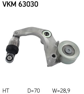 SKF VKM 63030 Belt Tensioner, V-ribbed belt