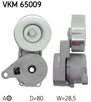 Belt Tensioner, V-ribbed belt SKF VKM 65009