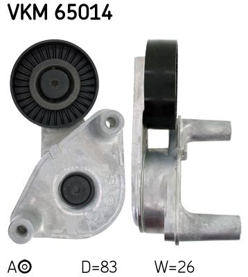 Belt Tensioner, V-ribbed belt SKF VKM 65014