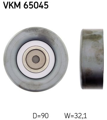 SKF VKM 65045 Deflection/Guide Pulley, V-ribbed belt