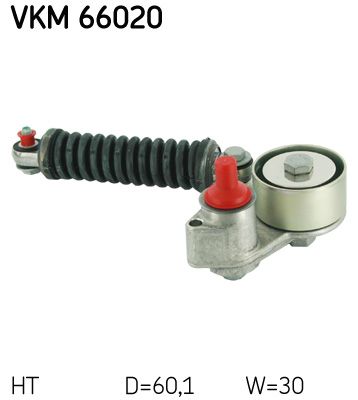 SKF VKM 66020 Belt Tensioner, V-ribbed belt
