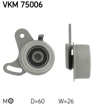 SKF VKM 75006 Tensioner Pulley, timing belt