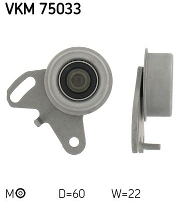 SKF VKM 75033 Tensioner Pulley, timing belt