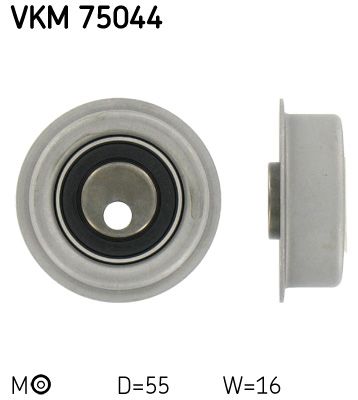 SKF VKM 75044 Tensioner Pulley, timing belt