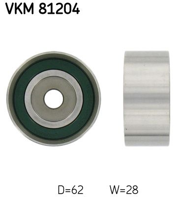 SKF VKM 81204 Deflection Pulley/Guide Pulley, timing belt