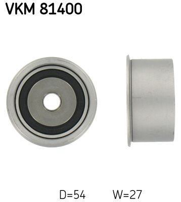 SKF VKM 81400 Deflection Pulley/Guide Pulley, timing belt