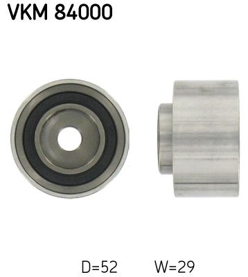 Deflection Pulley/Guide Pulley, timing belt SKF VKM 84000