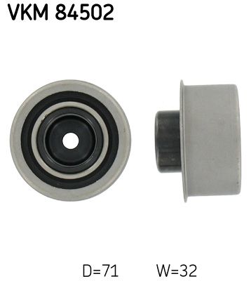 Deflection Pulley/Guide Pulley, timing belt SKF VKM 84502