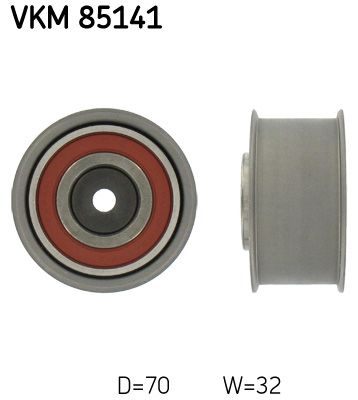 Deflection Pulley/Guide Pulley, timing belt SKF VKM 85141