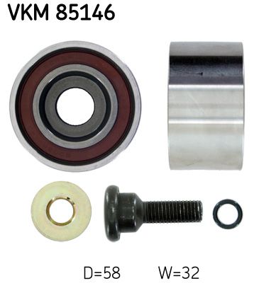 SKF VKM 85146 Deflection Pulley/Guide Pulley, timing belt