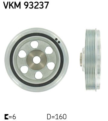Belt Pulley, crankshaft SKF VKM 93237