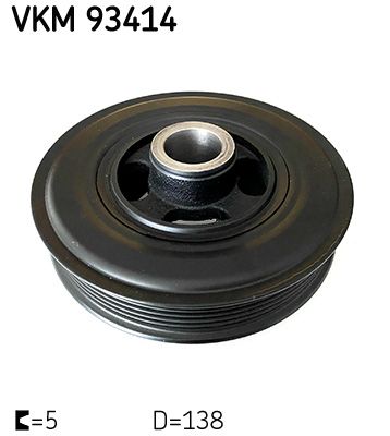 SKF VKM 93414 Belt Pulley, crankshaft