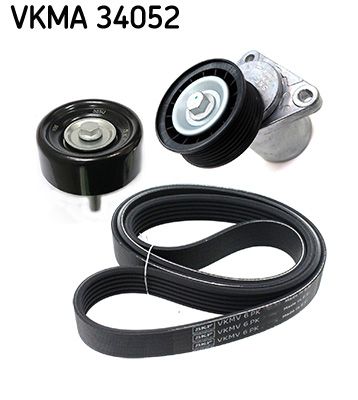 SKF VKMA 34052 V-Ribbed Belt Set