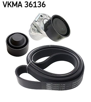 SKF VKMA 36136 V-Ribbed Belt Set